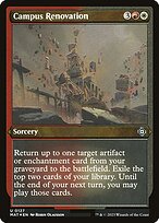 Campus Renovation (MAT-127) - uncommon - Etched Foil