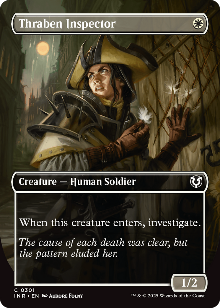 Thraben Inspector (INR-301) - common (Borderless) - Foil