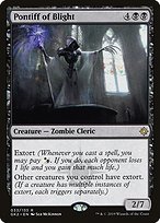 Pontiff of Blight (GK2-033) - rare