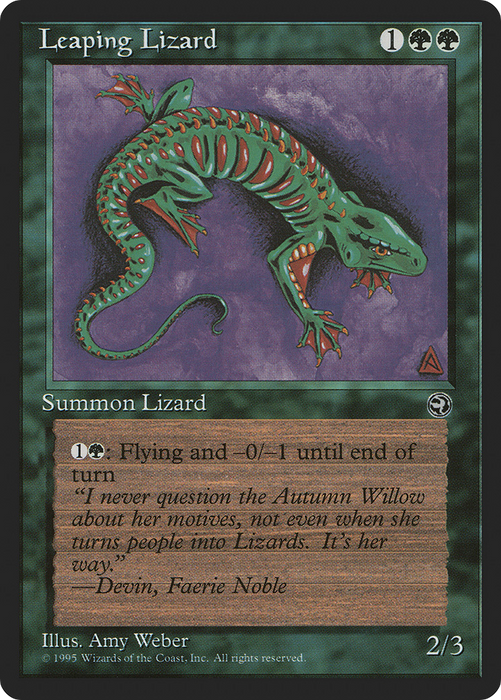 Leaping Lizard (HML-090) - common