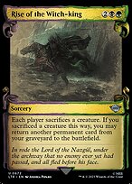 Rise of the Witch-king (LTR-672) - uncommon: (Showcase) - Foil
