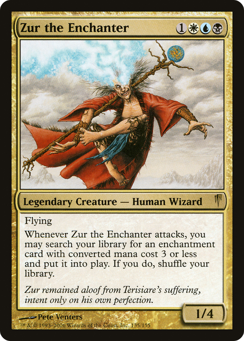 Zur the Enchanter (CSP-135) - rare - Foil