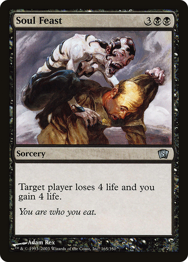 Soul Feast (8ED-165★) - uncommon - Foil