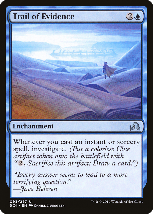 Trail of Evidence (SOI-093) - uncommon - Foil
