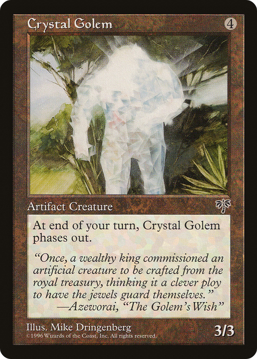 Crystal Golem (MIR-298) - uncommon