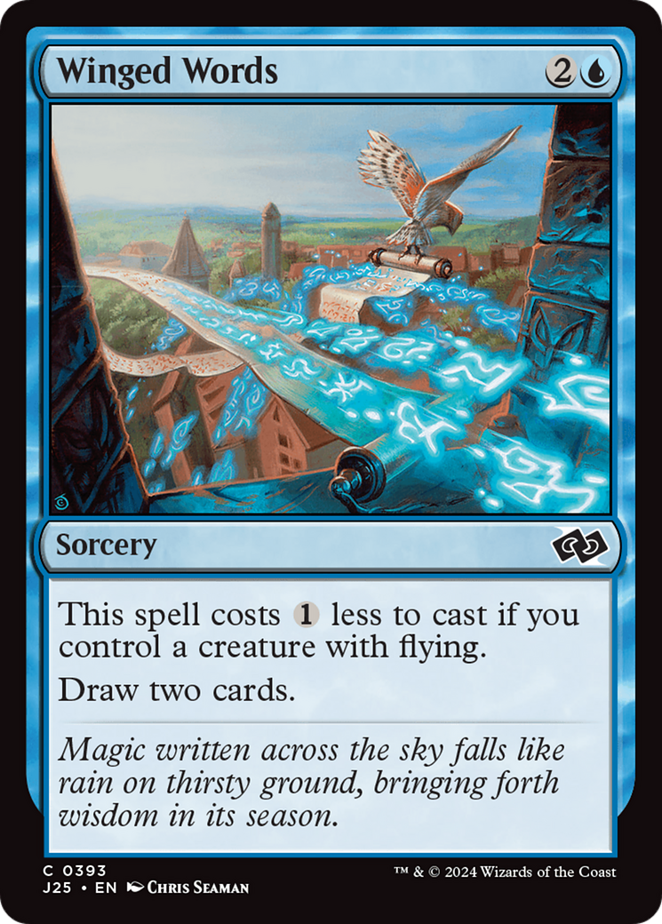 Winged Words (J25-393) - common