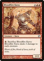 Bloodfire Kavu (DDI-054) - uncommon