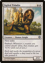 Sigiled Paladin (ALA-027) - uncommon - Foil