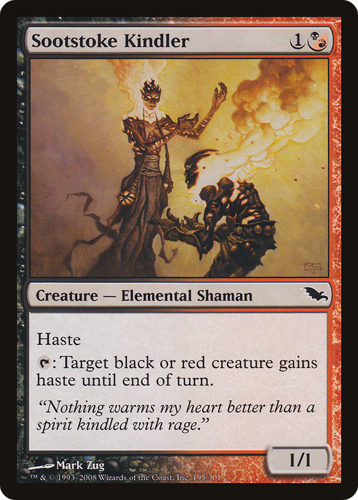 Sootstoke Kindler (SHM-195) - common - Foil