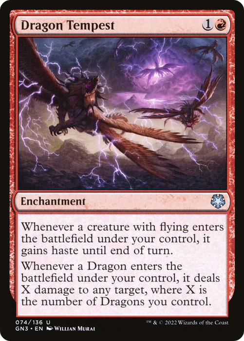 Dragon Tempest (GN3-074) - uncommon