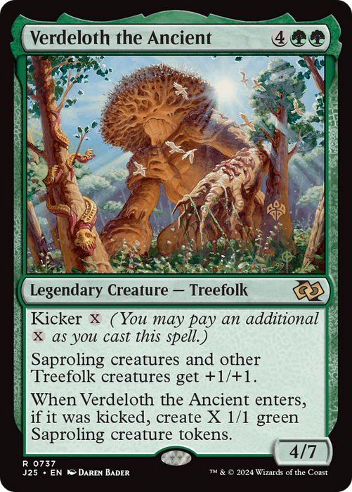 Verdeloth the Ancient (J25-737) - rare