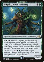 Shigeki, Jukai Visionary (PPNEO-206P) - rare: (enchantment) - Foil