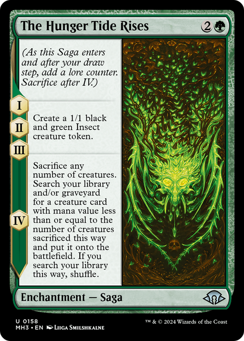 The Hunger Tide Rises (MH3-158) - uncommon - Foil