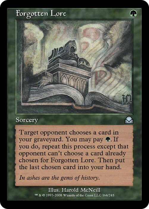 Forgotten Lore (ME2-164) - uncommon - Foil