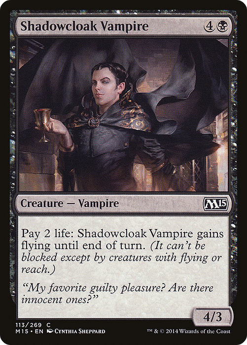 Shadowcloak Vampire (M15-113) - common