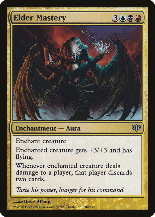 Elder Mastery (CON-104) - uncommon - Foil
