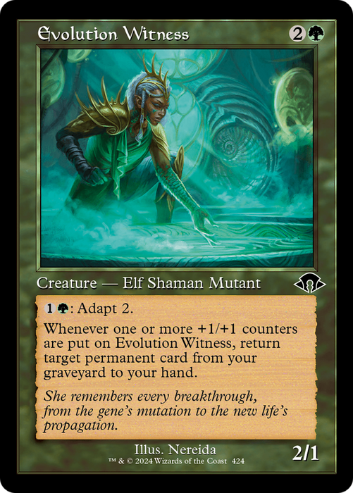 Evolution Witness (MH3-424) - common - Foil