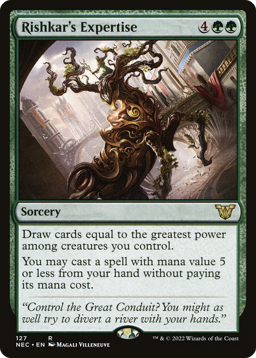 Rishkar's Expertise (NEC-127) - rare