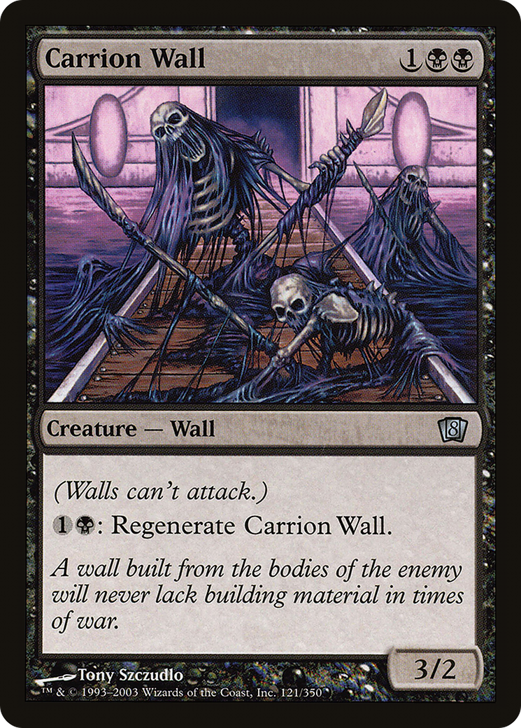 Carrion Wall (8ED-121★) - uncommon - Foil