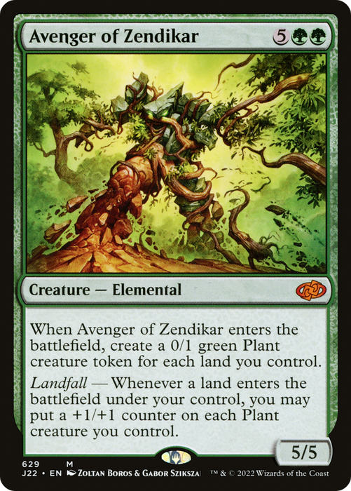Avenger of Zendikar (J22-629) - mythic