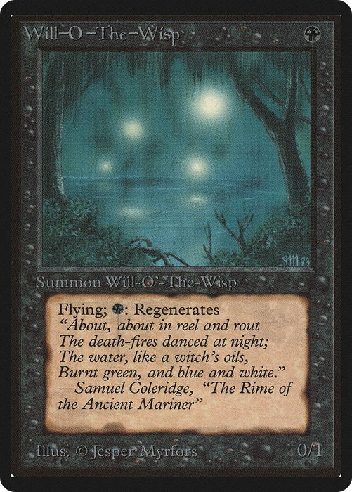 Will-o'-the-Wisp (LEB-136) - rare