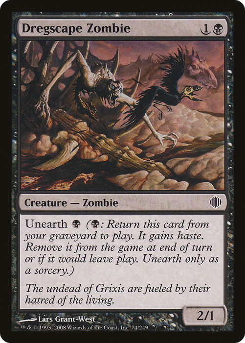 Dregscape Zombie (ALA-074) - common - Foil