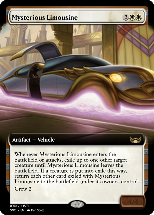 Mysterious Limousine (PRM-99729) - rare - Foil