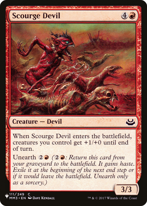 Scourge Devil (LIST-MM3-111) - common