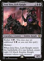 Josu Vess, Lich Knight (SCD-082) - rare
