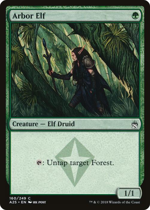 Arbor Elf (A25-160) - common - Foil