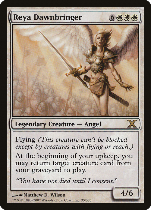 Reya Dawnbringer (10E-035) - rare