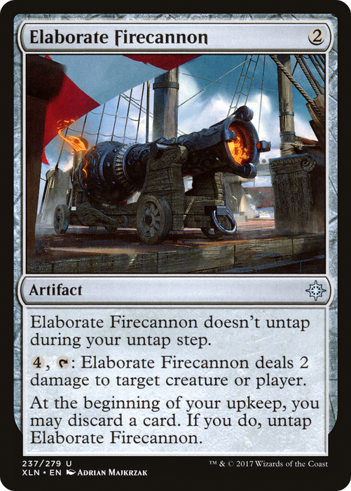 Elaborate Firecannon (XLN-237) - uncommon - Foil