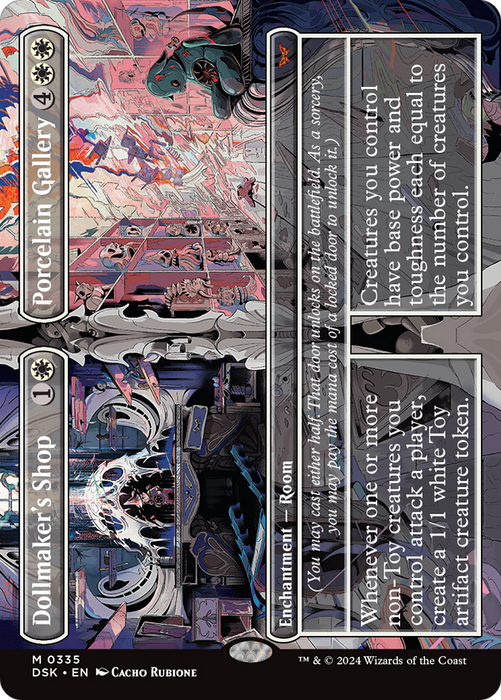 Dollmaker's Shop // Porcelain Gallery (DSK-335) - mythic (Borderless) - Foil