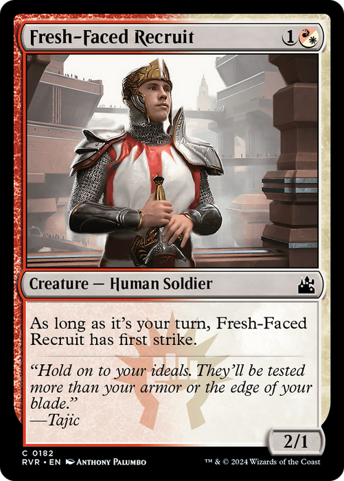 Fresh-Faced Recruit (RVR-182) - common