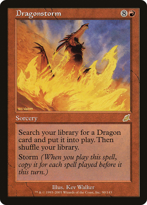 Dragonstorm (SCG-090) - rare - Foil