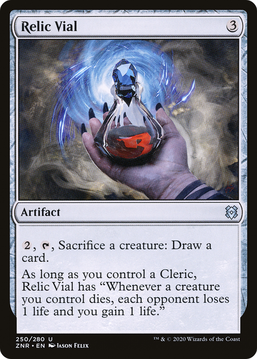 Relic Vial (ZNR-250) - uncommon