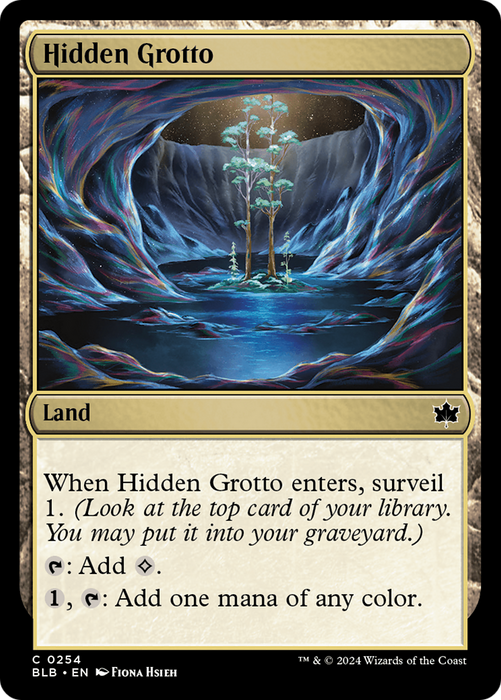Hidden Grotto (BLB-254) - common