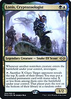 Lonis, Cryptozoologist (PRE-204S) - rare - Foil