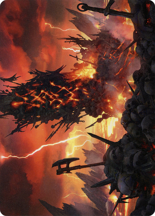 Immersturm Skullcairn // Immersturm Skullcairn (AKHM-071) - common (Borderless) - Foil