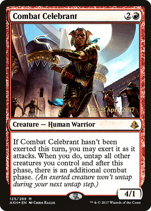 Combat Celebrant (PRE-125S) - mythic - Foil