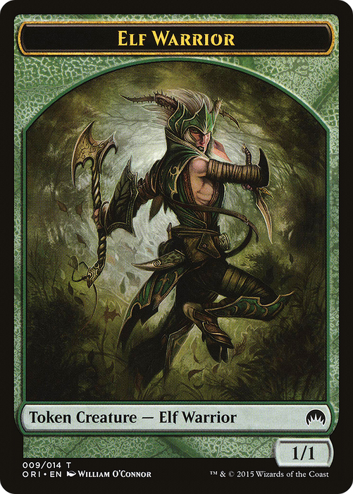 Elf Warrior (ORI-009) - common
