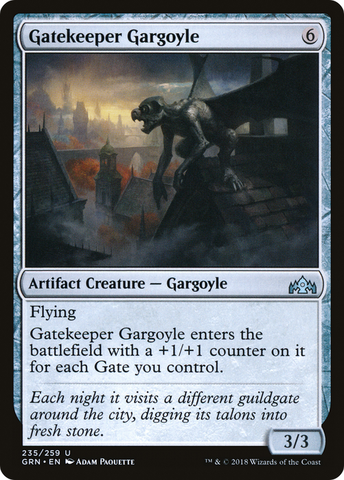 Gatekeeper Gargoyle (GRN-235) - uncommon - Foil