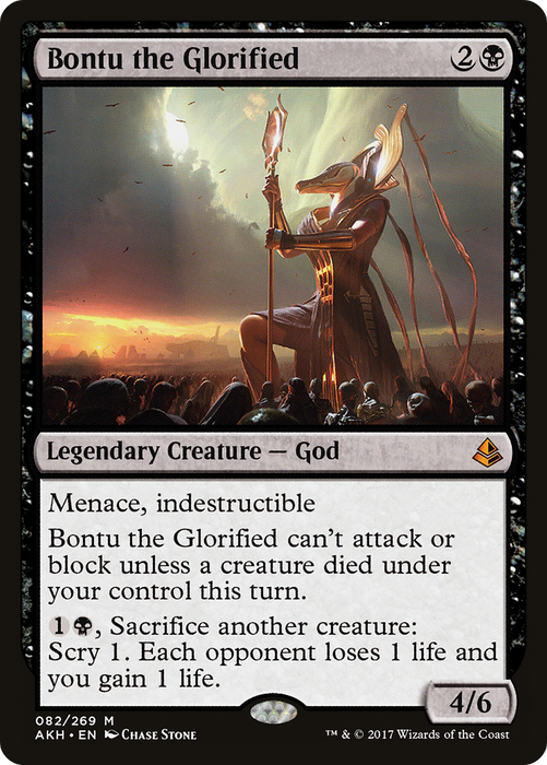 Bontu the Glorified (AKH-082) - mythic