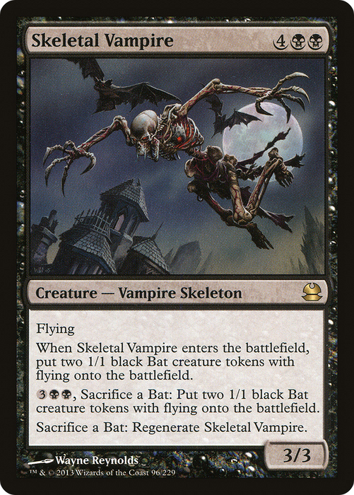 Skeletal Vampire (MMA-096) - rare - Foil