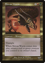 Shivan Wurm (PLS-124) - rare - Foil