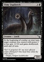 Slimy Dualleech (MKM-104) - uncommon - Foil