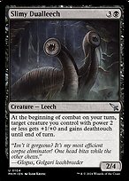Slimy Dualleech (MKM-104) - uncommon