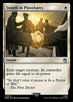 Swords to Plowshares (WHO-212) - uncommon - Foil