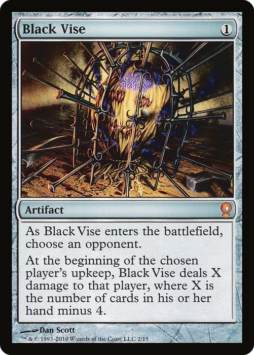 Black Vise (V10-002) - mythic - Foil