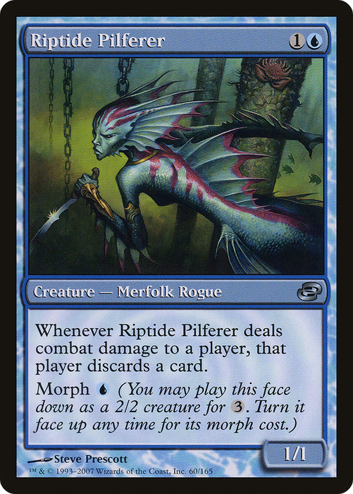 Riptide Pilferer (PLC-060) - uncommon: (colorshifted)